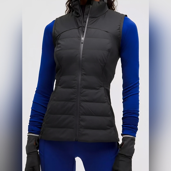 lululemon athletica Jackets & Blazers - Lululemon Down For It All Women's Black Puffer Vest